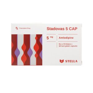 Smart Pharma - Thuốc Stadovas 5 CAP Stella điều trị tăng huyết áp, đau thắt ngực mạn tính ổn định ( Hộp 3 vỉ x 10 viên) 1 Smart Pharma - Smart pharma 58