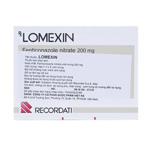 Smart Pharma - Viên đặt âm đạo Lomexin 200mg điều trị nhiễm nấm Candida âm hộ - âm đạo (Hộp 1 vỉ x 6 viên) 2 Smart Pharma - Smart pharma 60
