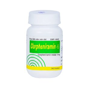 Smart Pharma - Thuốc Clorpheniramin 4 DHG điều trị viêm mũi dị ứng, chảy nước mũi ( Hộp 1 lọ 200 viên) 2 Smart Pharma - Smart pharma 70