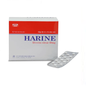Thuốc Harine ( Hộp 50 vỉ x 15 viên) điều trị chứng co thắt cơ trơn