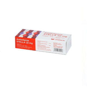 Smart Pharma - Thuốc Amlodipine 10 Stella điều trị tăng huyết áp, đau thắt ngực ổn định mạn tính ( Hộp 3 vỉ x 10 viên) 1 Smart Pharma - Smart pharma 99