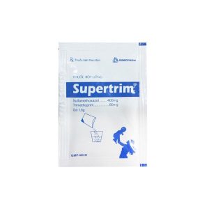 Smart Pharma - Thuốc Supertrim Agimexpharm điều trị viêm đường hô hấp, nhiễm khuẩn đường tiết niệu, sinh dục và đường tiêu hóa (Hộp 30 gói) 2 Smart Pharma - Supertrim 480mg 1