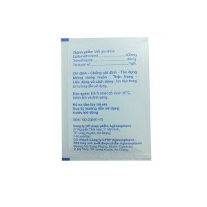 Smart Pharma - Thuốc Supertrim Agimexpharm điều trị viêm đường hô hấp, nhiễm khuẩn đường tiết niệu, sinh dục và đường tiêu hóa (Hộp 30 gói) 1 Smart Pharma - Supertrim 480mg 2