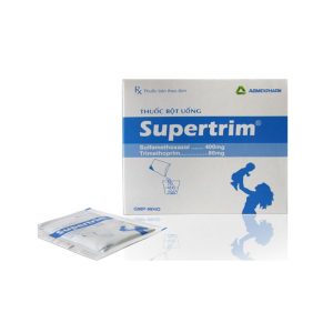 Thuốc Supertrim Agimexpharm điều trị viêm đường hô hấp, nhiễm khuẩn đường tiết niệu, sinh dục và đường tiêu hóa (Hộp 30 gói)