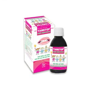Siro Tametop hỗ trợ điều trị nhiệt miệng, loét miệng, chảy máu cam, chảy máu chân răng (100ml)