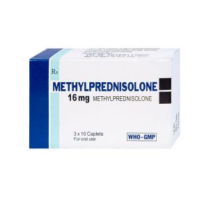 Thuốc Methylprednisolone 16mg- Nic Pharma kháng viêm và ức chế miễn dịch, chống dị ứng (3 vỉ x 10 viên)