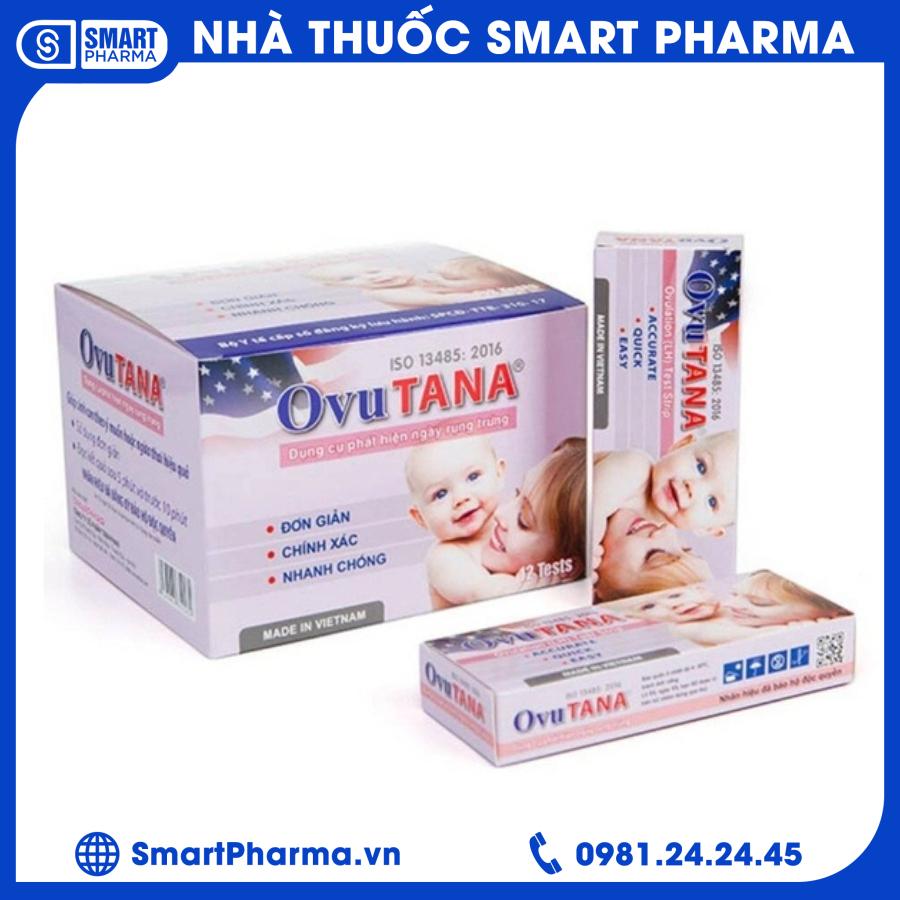 Thử rụng trứng Ovutana Smart Pharma - Thu rung trung Ovutana