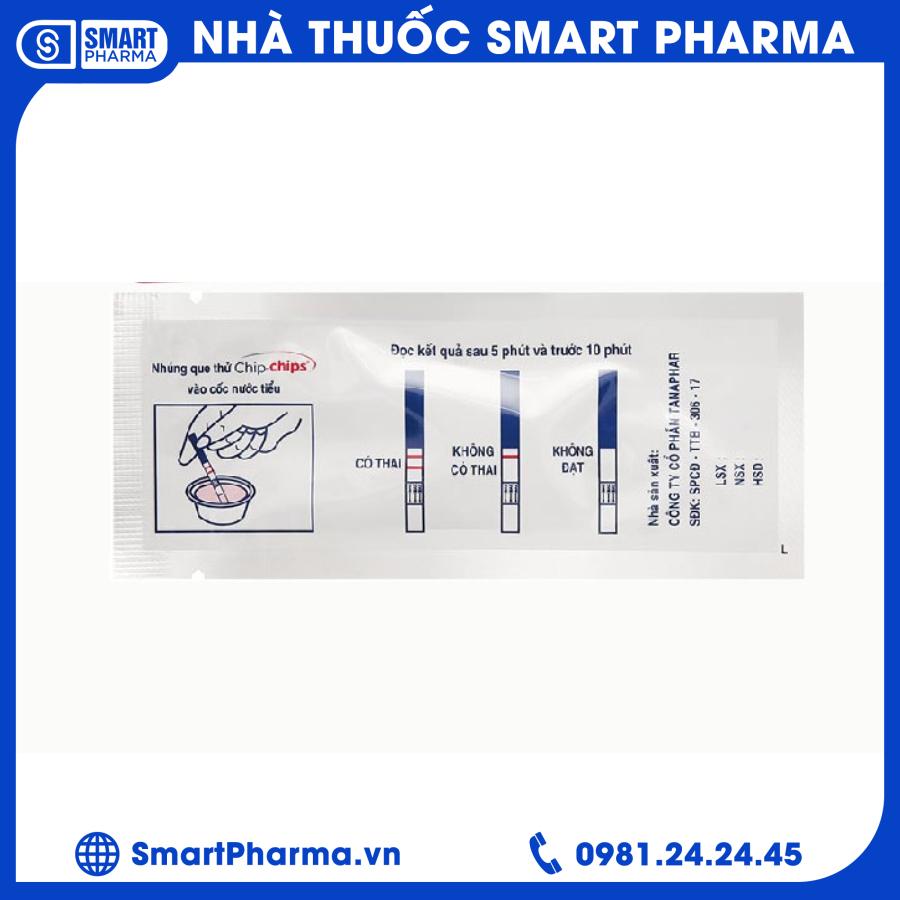 Thử thai Chip chip (2) Smart Pharma - Thu thai Chip chip 2