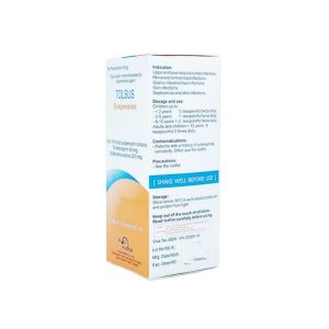 Smart Pharma - Thuốc Tolsus 60ml điều trị nhiễm trùng đường hô hấp: viêm phế quản cấp và mãn tính, giãn phế quản, viêm phổi,... 1 Smart Pharma - Tolsus 60ml 2