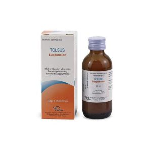 Thuốc Tolsus 60ml điều trị nhiễm trùng đường hô hấp: viêm phế quản cấp và mãn tính, giãn phế quản, viêm phổi,...