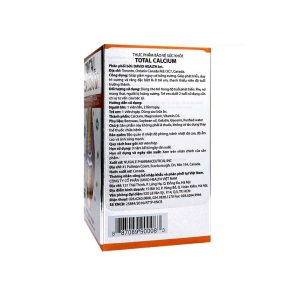 Smart Pharma - Nutridom Total Calcium, hỗ trợ giảm nguy cơ còi xương, loãng xương, bổ sung canxi 1 Smart Pharma - Total Calcium 2