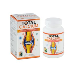 Nutridom Total Calcium, hỗ trợ giảm nguy cơ còi xương, loãng xương, bổ sung canxi