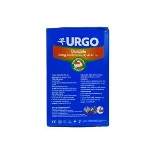 Smart Pharma - Băng cá nhân vải độ dính cao Urgo Durable size 2cm x 6cm bảo vệ các vết thương nhỏ, vết trầy xước, rách da (102 miếng) 2 Smart Pharma - Urgo Durable 2x6cm 1