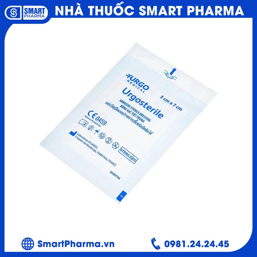 Urgo dán vết mổ 5cm x 7cm 2 Smart Pharma - Urgo dan vet mo 5cm x 7cm 2