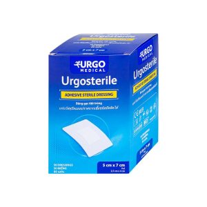Băng dán có gạc Urgosterile size 5cm x 7cm băng các vết thương do phẫu thuật, khâu, chấn thương (50 miếng)