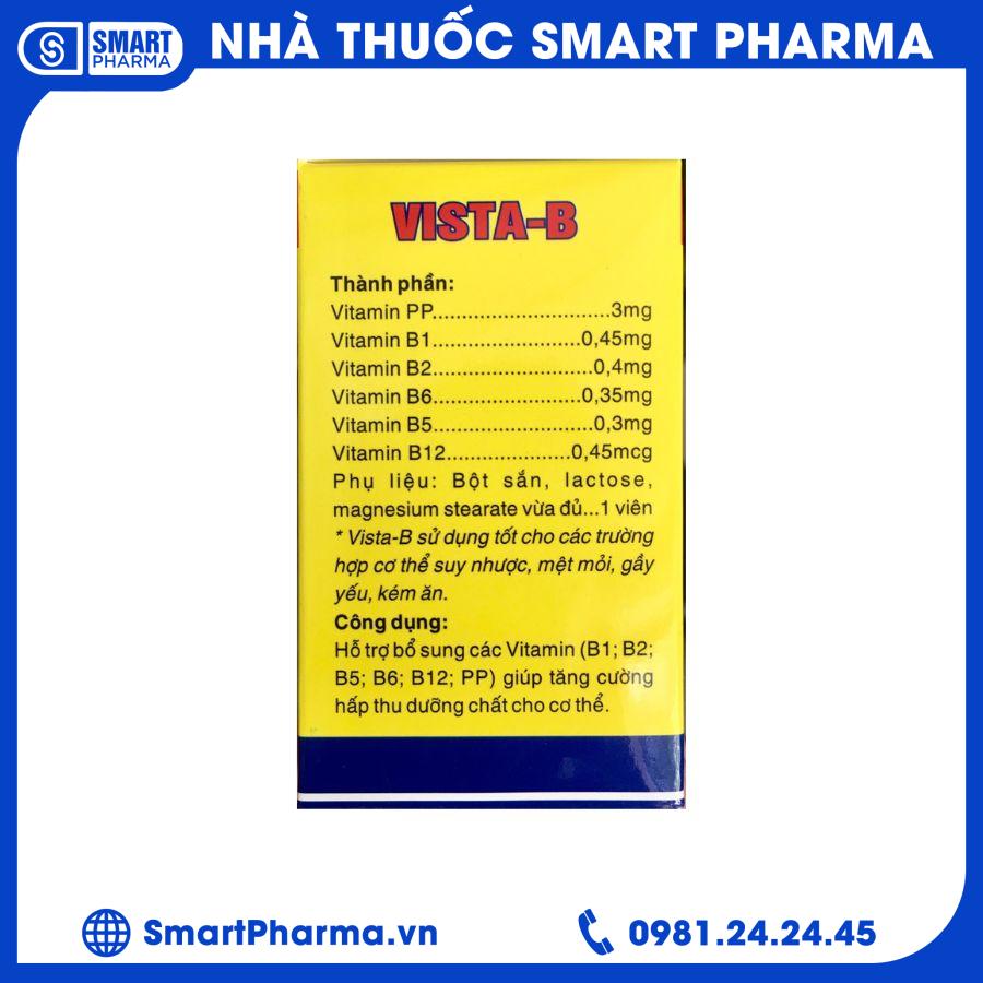 Vista- B 2 Smart Pharma - Vista B 2