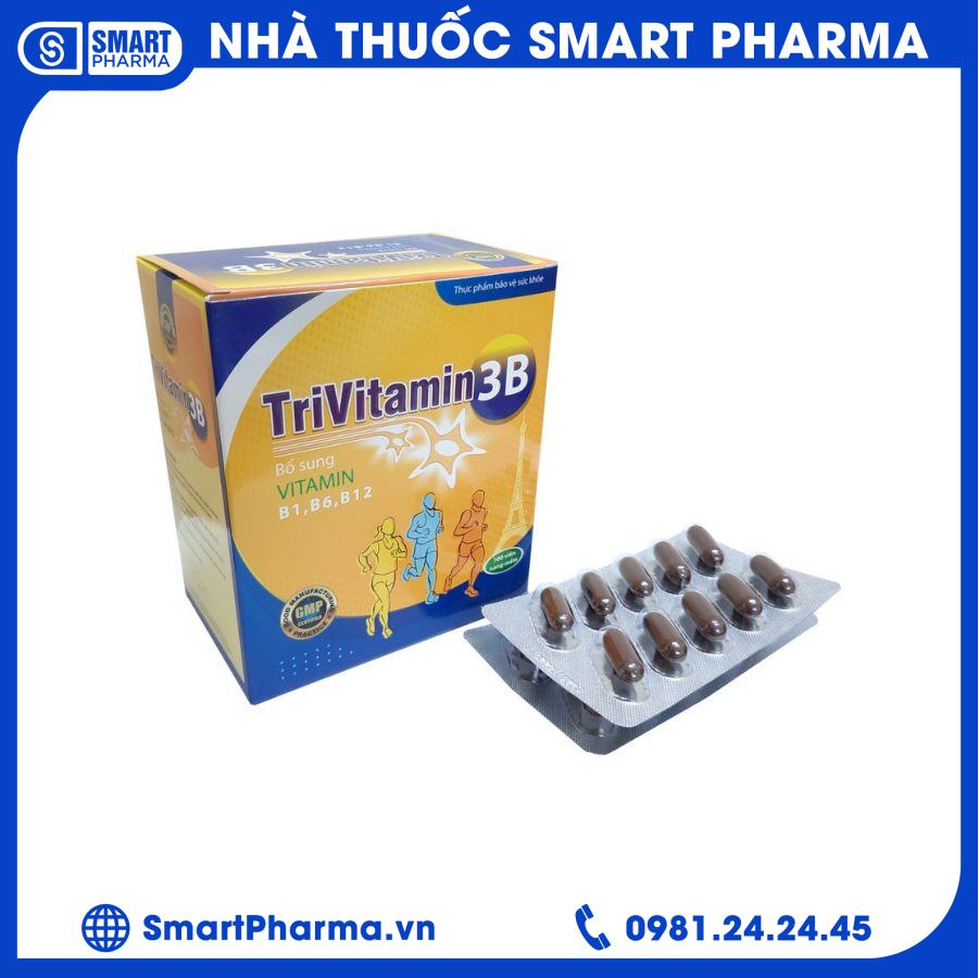 Vitamin 3B Đại Uy 2 Smart Pharma - Vitamin 3B Dai Uy 2
