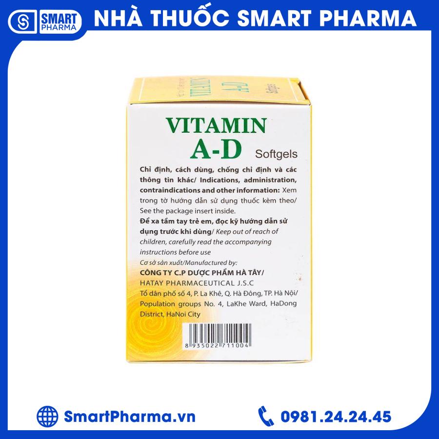 Vitamin AD Hà tây 2 Smart Pharma - Vitamin AD Ha tay 2