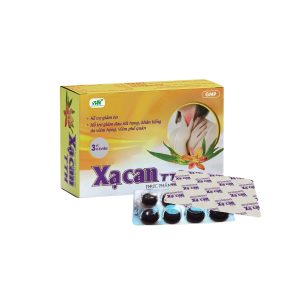 Viên ngậm Xạ Can - hỗ trợ làm giảm đau rát cổ họng ( Hộp 3 vỉ 10 viên )