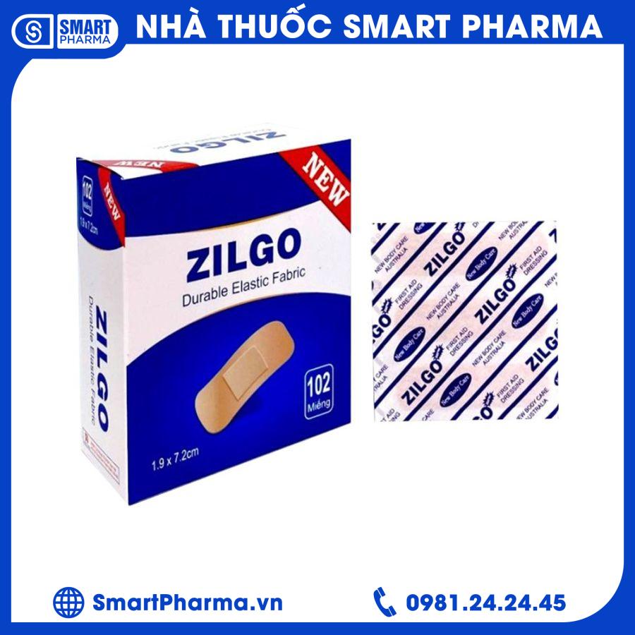Zilgo băng ngón (H102 miếng) 1 Smart Pharma - Zilgo bang ngon H102 mieng 1