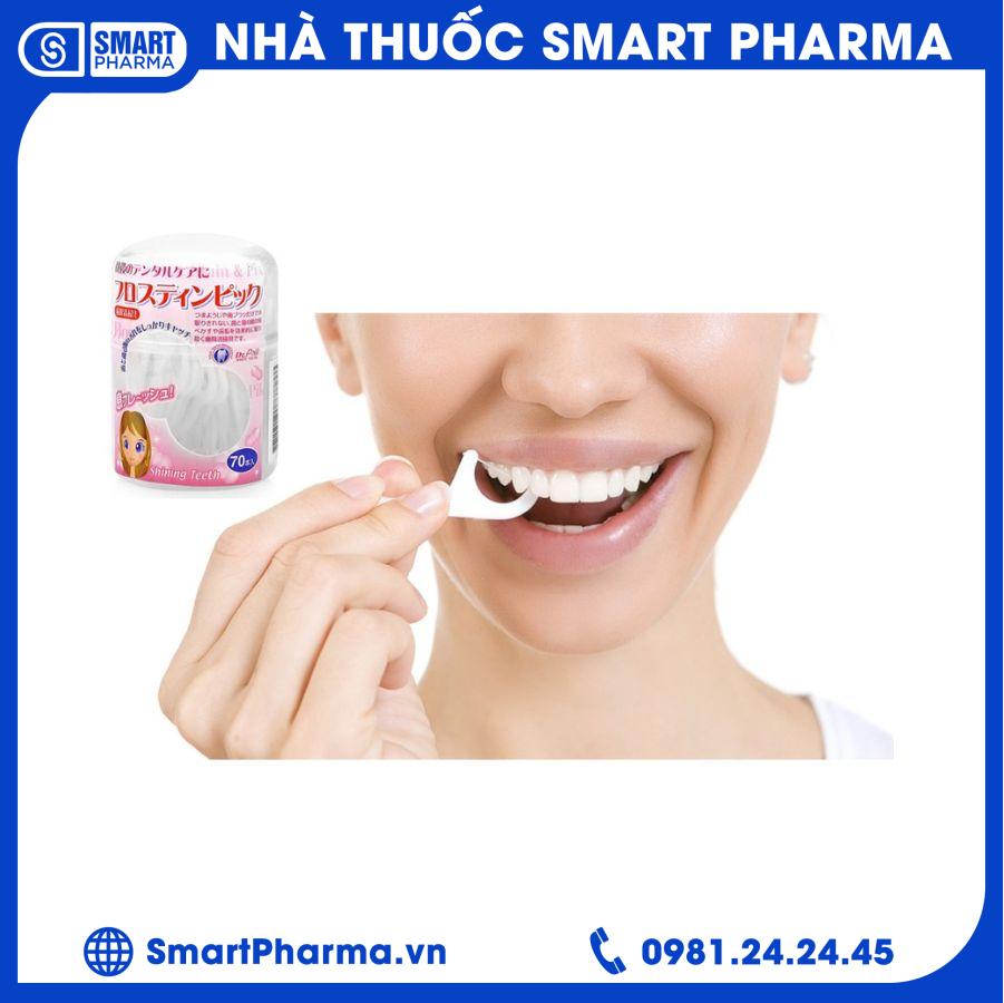 chỉ kẽ răng nhật hồng 70 1 Smart Pharma - chi ke rang nhat hong 70 1