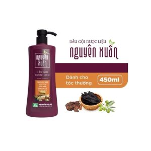 Smart Pharma - Dầu gội dược liệu Nguyên Xuân Đỏ chai 450ml 1 Smart Pharma - dau goi duoc lieu Nguyen Xuan Do chai 450ml 1
