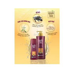 Smart Pharma - Dầu gội dược liệu Nguyên Xuân Đỏ chai 450ml 2 Smart Pharma - dau goi duoc lieu Nguyen Xuan Do chai 450ml 2