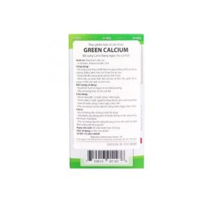 Smart Pharma - Green Calcium - Bổ sung canxi hữu cơ mát cho bà bầu và cho con bú (Hộp 100 viên ) 2 Smart Pharma - green canxi 1