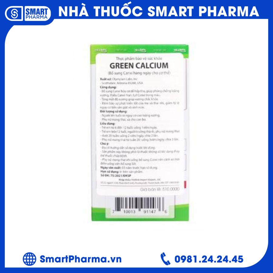 green canxi 1 Smart Pharma - green canxi 1
