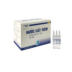 Smart Pharma - Nước cất pha tiêm ống thuỷ tinh HDpharma hòa tan, pha loãng các chế phẩm thuốc (Hộp 50 ống x 5ml) 2 Smart Pharma - nuoc cat 1 1
