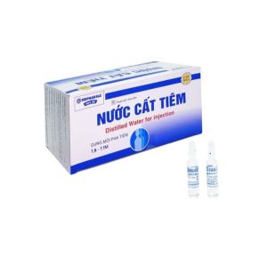 Smart Pharma - Nước cất pha tiêm ống thuỷ tinh HDpharma hòa tan, pha loãng các chế phẩm thuốc (Hộp 50 ống x 5ml) 1 Smart Pharma - nuoc cat 2