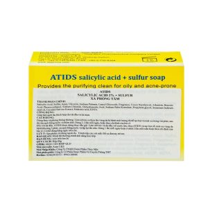Smart Pharma - Xà phòng tắm Atids Salicylic Acid 2% + Sulfur làm sạch da, thích hợp cho da dầu, da mụn (80g) 2 Smart Pharma - smartpharma 18