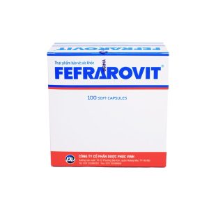 Smart Pharma - Viên uống Fefrarovit hỗ trợ điều trị thiếu máu do thiếu sắt và dự phòng thiếu máu 2 Smart Pharma - smartpharma 70