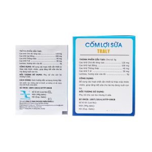 Smart Pharma - Cốm Lợi Sữa Traly bổ sung hoạt chất từ thảo mộc thiên nhiên tăng tiết sữa và nâng cao chất lượng sữa 2 Smart Pharma - smartpharma 76