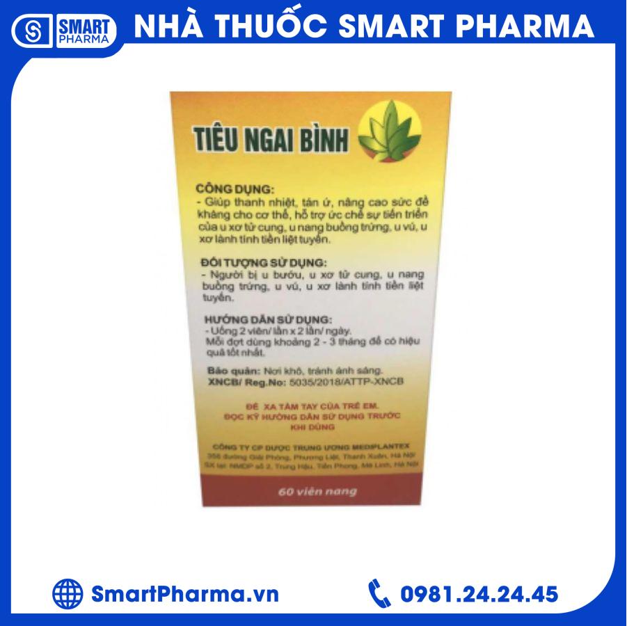 tiêu ngai bình 1 Smart Pharma - tieu ngai binh 1