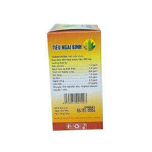 Smart Pharma - Viên uống TIÊU NGAI BÌNH lọ 60 viên hỗ trợ giảm u xơ,u nang 1 Smart Pharma - tieu ngai binh 2