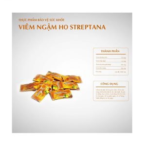 Smart Pharma - Viên ngậm Streptana hộp 300 viên hỗ trợ bổ phế, giảm đờm, giảm ho 1 Smart Pharma - vien ngam streptana.2
