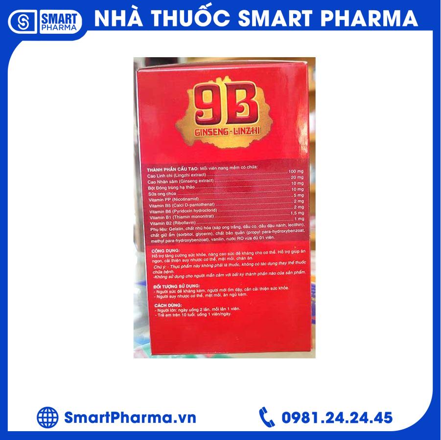 9B Ginseng 1 Smart Pharma - 9B Ginseng 1