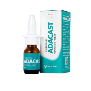 Thuốc xịt mũi Adacast Meraplion điều trị viêm mũi dị ứng, sung huyết và mất mùi, viêm mũi xoang (60 liều)