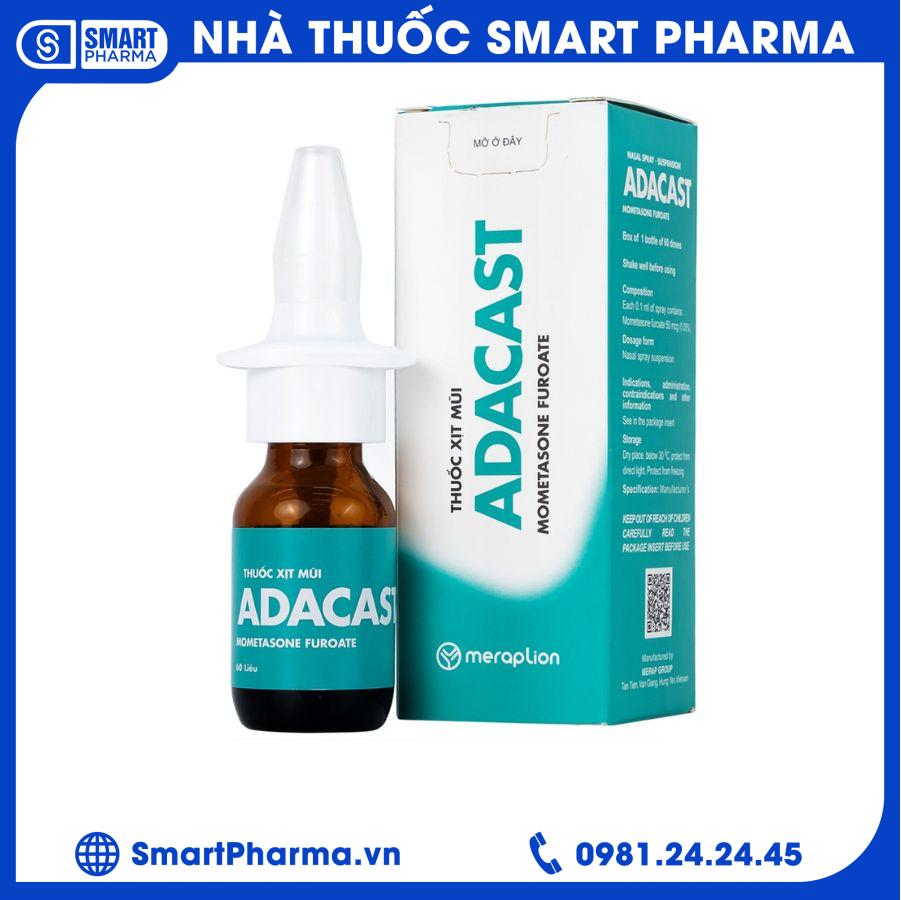 Adacast 60 liều Smart Pharma - Adacast 60 lieu