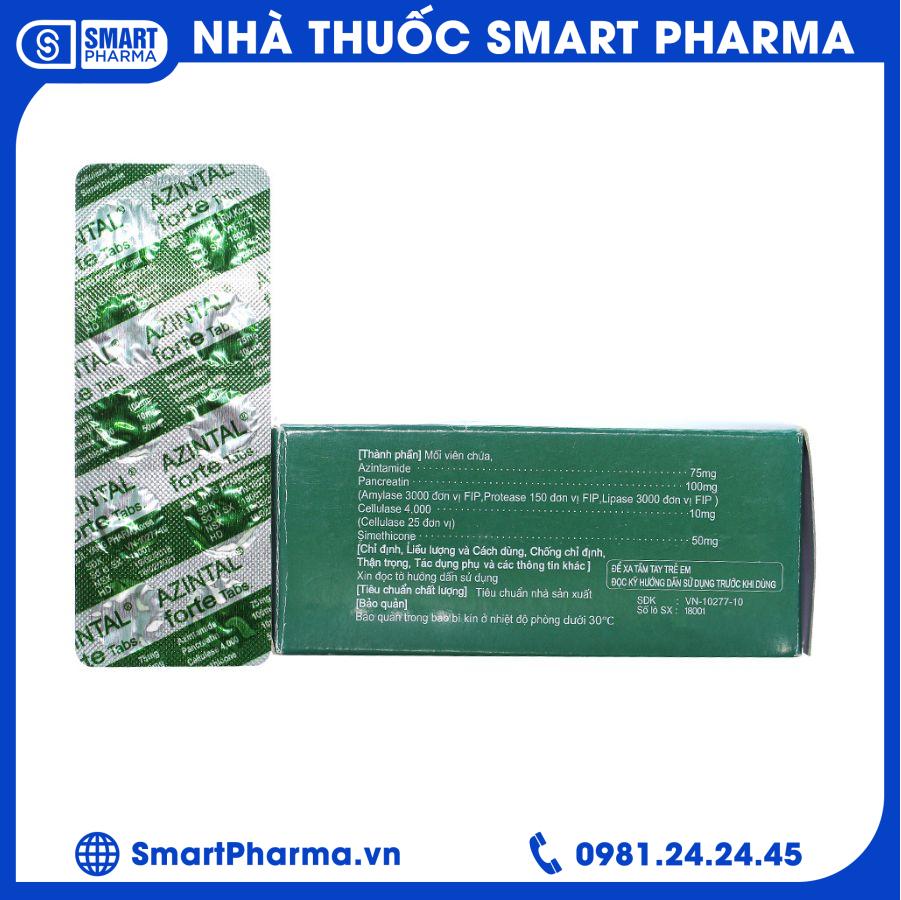 Azintal Forte 1 Smart Pharma - Azintal Forte 1