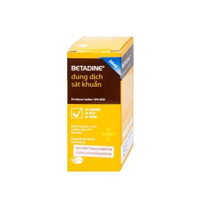 Dung dịch sát khuẩn Betadine Antiseptic Solution hỗ trợ sát khuẩn vết thương (30ml)