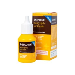 Smart Pharma - Dung dịch sát khuẩn Betadine Antiseptic Solution hỗ trợ sát khuẩn vết thương (30ml) 2 Smart Pharma - Betadine Antiseptic Sol 30ml. 1