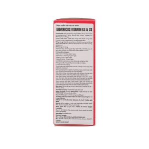 Smart Pharma - Dung dịch Bioamicus D3 K2 Canada hỗ trợ tốt cho xương, răng của bé (10ml) 1 Smart Pharma - Bioamicus D3 K2 1