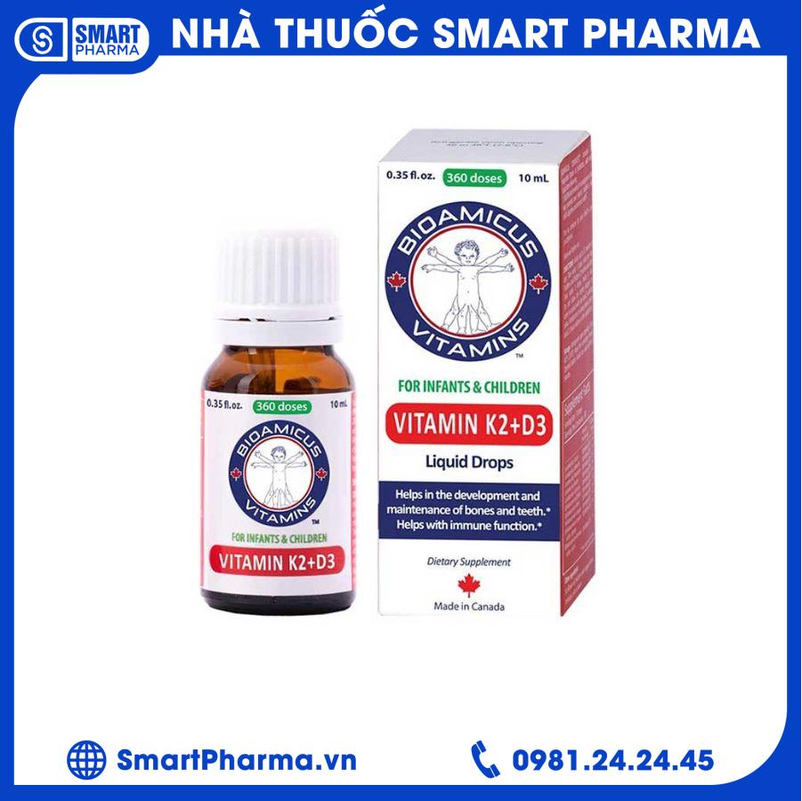 Bioamicus D3 K2 Smart Pharma - Bioamicus D3 K2