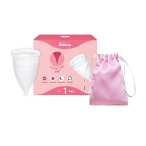 Smart Pharma - Cốc nguyệt san Lincup Mỹ sử dụng thay thế cho băng vệ sinh hoặc tampon trong những ngày dâu (Hộp 1 cái) 1 Smart Pharma - Coc nguyet san Lincup 1