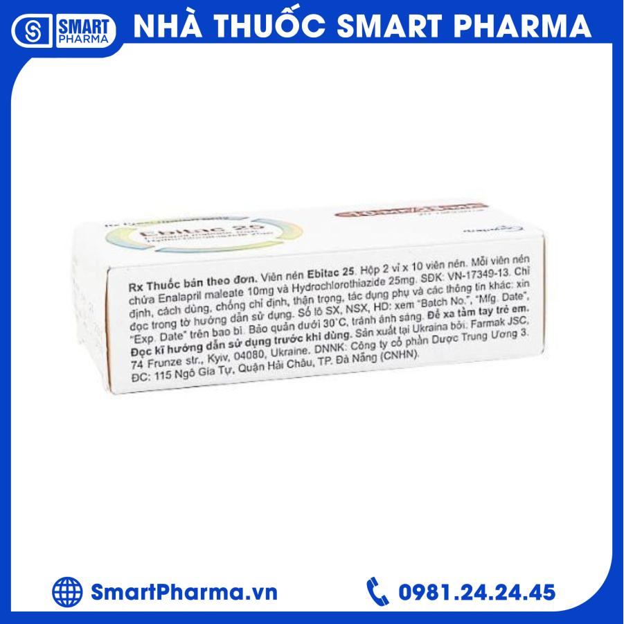 Ebitac 25 3 Smart Pharma - Ebitac 25 3
