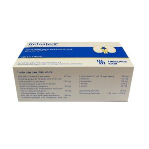 Smart Pharma - Thuốc Ketosteril Fresenius Kabi phòng ngừa và điều trị suy thận mạn (5 vỉ x 20 viên) 1 Smart Pharma - Ketosteril 2