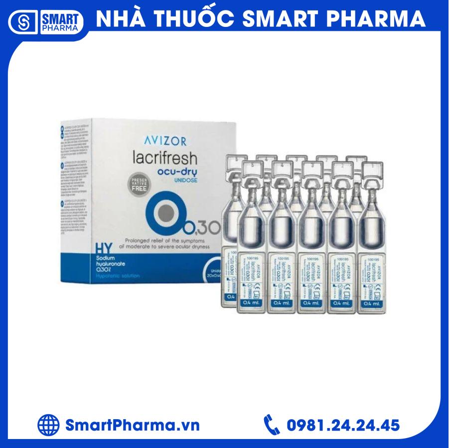 Lacrifresh Ocu Dry 0.20% Smart Pharma - Lacrifresh Ocu Dry 0.20
