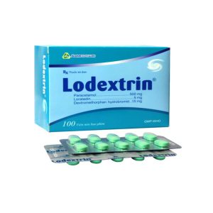 Thuốc Lodextrin Agimexpharm điều trị các triệu chứng cảm cúm, sốt, ho, nhức đầu (10 vỉ x 10 viên)